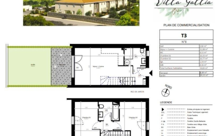 AIGUES-VIVES IMMO : Maison / Villa | GALLARGUES-LE-MONTUEUX (30660) | 80 m2 | 281 000 € 